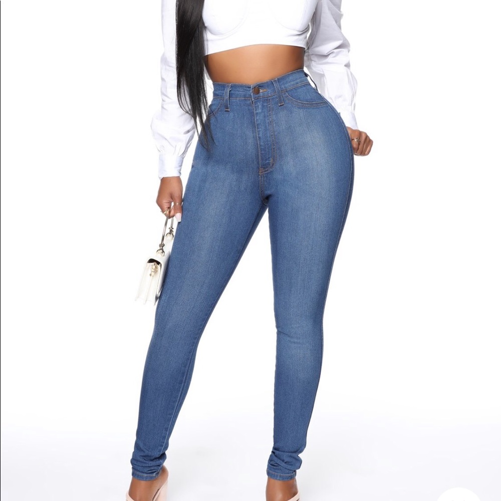 Classic High Wasit Skinny Jeans